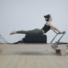 Máquina reformadora de Pilates clásica de madera de arce para entrenamiento de núcleo de Yoga de buena calidad