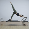 Máquina reformadora de Pilates clásica de madera de arce para entrenamiento de núcleo de Yoga de buena calidad