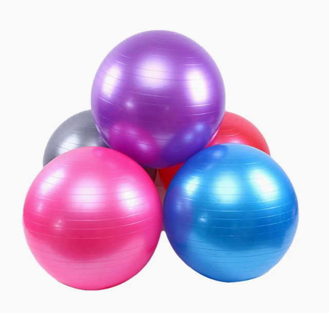 Equipo en venta, pelota de Pilates para gimnasio con logotipo, pelota de Yoga de equilibrio de ejercicio, pelota de Pilates de 25 cm, 50 cm y 65 cm