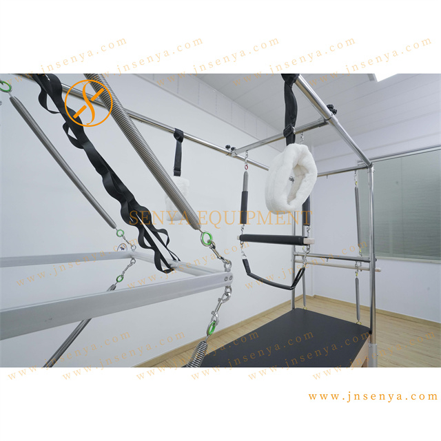 M&aacute;quina de equipo cadillac de madera de arce y haya de Pilates Cadillac para uso comercial